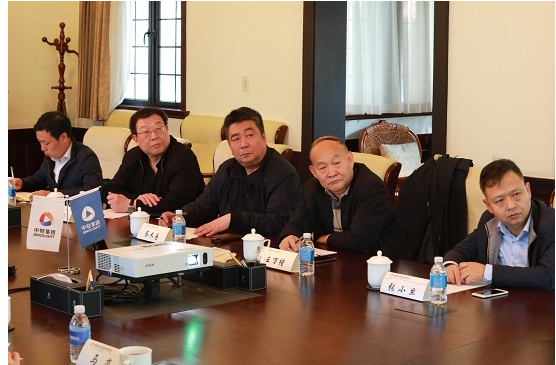 中輕集團(tuán)蔡木易副總經(jīng)理一行蒞臨海誠股份調(diào)研指導(dǎo)